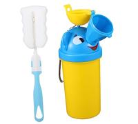 UTHCLO Urinoir Portable pour Garçon en Abs Résistant sans Fuite, Pot de Voyage pour Bébé Extérieur et Parc, Urinoir D'entraînement Compact et Pratique Couleur Aléatoire