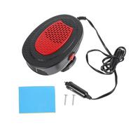 UTHCLO Ventilateur Chauffant Rotatif 150w 12v pour Voiture, Chauffage Portable Pare-Brise, Dégivreur Rapide, Base Antidérapante Prise Allume-Cigare, Ventilation Double Mode Chaud/Froid,