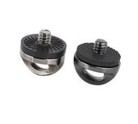 UTHCLO Vis de Fixation Rapide en Alliage de Zinc pour Sangle D'appareil Photo 2pcs Coussinet en Caoutchouc pour Sécurisé et Double Fixation