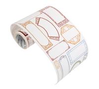 UTHCLO Washi Tape Adhésif Décoratif Large Style Chinois Vintage pour Scrapbooking DIY Ruban Auto-adhésif Réutilisable pour Carnets Cadeaux et Bricolage