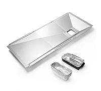 Utheer Bac à Graisse réglable avec récupérateur, bac d'égouttement Universel pour modèles de Barbecue à gaz à 3/4/5 brûleurs, pièces de Rechange pour Nexgrill, Charbroil, Expert Grill, Dyna Glo