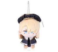 UTIEHD Porte-clés en Peluche Genshin Impact, Mignonnes poupées de Collection de 10 cm - Taille compacte pour Sacs et clés pour Les Fans (Freminet)