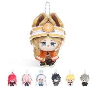UTIEHD Porte-clés en Peluche Genshin Impact, Mignonnes poupées de Collection de 10 cm - Taille compacte pour Sacs et clés pour Les Fans (Kachina)