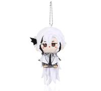 UTIEHD Porte-clés en Peluche Genshin Impact, Mignonnes poupées de Collection de 10 cm - Taille compacte pour Sacs et clés pour Les Fans (Arlecchino)