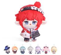 UTIEHD Porte-clés en Peluche Honkai Star Rail, Mignonnes poupées de Collection de 10 cm - Taille compacte pour Sacs et clés pour Les Fans (Tribbie)