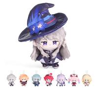 UTIEHD Porte-clés en Peluche Honkai Star Rail, Mignonnes poupées de Collection de 10 cm - Taille compacte pour Sacs et clés pour Les Fans (The Herta)