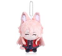 UTIEHD Porte-clés en Peluche Honkai Star Rail, Mignonnes poupées de Collection de 10 cm - Taille compacte pour Sacs et clés pour Les Fans (Jiaoqiu)