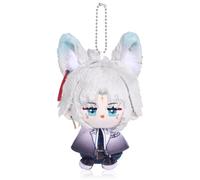 UTIEHD Porte-clés en Peluche Honkai Star Rail, Mignonnes poupées de Collection de 10 cm - Taille compacte pour Sacs et clés pour Les Fans (Feixiao)