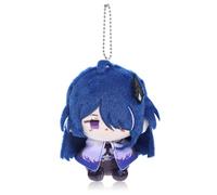 UTIEHD Porte-clés en Peluche Honkai Star Rail, Mignonnes poupées de Collection de 10 cm - Taille compacte pour Sacs et clés pour Les Fans (Acheron)