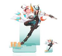 UTIEHD Support d’Exposition Acrylique pour Personnage de Jeu Anime GI, pour Fans et collectionneurs de Genshin Impact (Ifa)