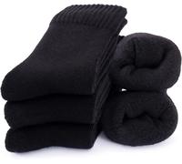 Utigh-Chaussettes Bambou Hiver Homme & Femme Lot De 5 (Modèle: Mika)