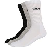 Utigh-Chaussettes De Sport Pour Homme Noir/Blanc/Gris Avec Logo Jacquard Authentique, Confortable, Durable, Respirant - Taille 7-11