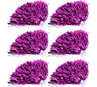 Utile Pom Poms Squad Cheer Sport Party Accessoires de danse (Rose Red)
