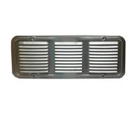 UTILFER Grille d'aération en aluminium rectangulaire H 14 X L 36