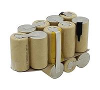 Utilisation pour batterie d'outils NiMH 14,4 V 3,0 Ah à monter soi-même, compatible avec le chargeur Zapak ZP22 en nickel