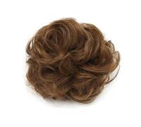 Utilisation pour les femmes Chignon bou n désordre noir brun cheveux Chignon élastique cheveux Chignon beignet rouleau morceau de cheveux chouchous Pour les cheveux(Copper)