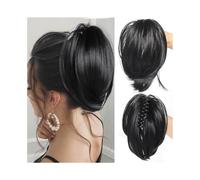 Utilisation pour les femmes Chouchous synthétiques en chignon décoiffé, postiche queue de cheval à pince Pour les cheveux(2)