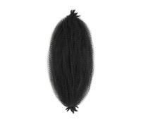 Utilisation quotidienne 1 paquet de tresses Marley Twist, extensions de cheveux synthétiques Afro Twist for femmes noires(1BT27,24 inch)