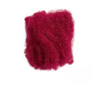 Utilisation quotidienne 8 inch Afro Kinkys Bulk Human Hair 50g/Pack, for Mini Twists, Braiding, Micro Locs(BUG#)