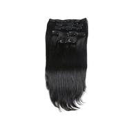 Utilisation quotidienne Clip in Brazilian Human Hair Extension for Women 8Pcs Remy Hair Extensions 240 g(16inches)