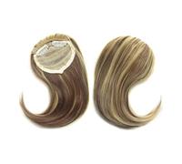 Utilisation quotidienne Extension de frange synthétique à clipser, postiche, frange latérale, frange dégradée, usage quotidien Pour les rencontres(F10-22)