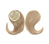 Utilisation quotidienne Extension de frange synthétique à clipser, postiche, frange latérale, frange dégradée, usage quotidien Pour les rencontres(#16)