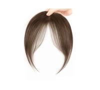 Utilisation quotidienne Frange synthétique for femme, frange octogonale naturelle de 20 cm, idéale for un usage quotidien Pour les rencontres(LIGHT BROWN)