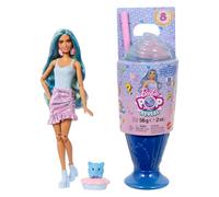 Barbie – Poupée – Pop Reveal JFY61 – Visage transformable avec eau glacée et eau chaude – Bleue