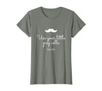 Utilisez vos petites cellules grises citations mon ami Poirot T-Shirt