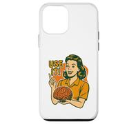 Utilisez Votre Cerveau rétro psychologie Vintage Femme Illustration Coque pour iPhone 12 Mini
