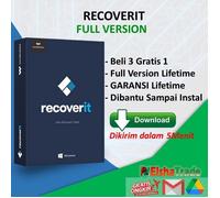 Utilitaire de récupération - Wondershare - Recoverit Version 13 - Mac OS - Récupération illimitée - 2-4 Go RAM