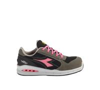 Diadora Utility Run Net AB Low S1PS, chaussures de sécurité unis 36 EU Gris Foncé/Noir/Fuchsia Gris Foncé/Noir/Fuchsia