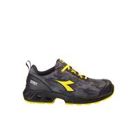 Diadora Chaussures de sécurité unisexe Shark SI Low S3S ESD Noir/Gris/Jaune 40 EU