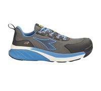 Utility Diadora Vortex DA2 Low S1PS SC SR HRO ESD Chaussures de travail unisexes, C0068 Anthracite Bleu impérial, 48 EU