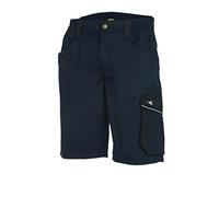 Diadora Bermuda de travail Poly 161758600620 avec poches Bleu 40/42 (M)
