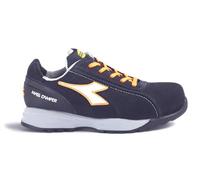 UTILITY DIADORA Mixte Glove MDS Low S3 HRO SRC Chaussures, Blu Scuro Arancio Fluo, 41 EU