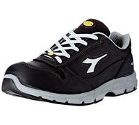 Diadora Utility Run Low S3S, chaussures de sécurité unisexes 43 EU Noir/Gris Clair Noir/Gris Clair