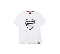 Utility Diadora T- Shirt Graphic Ducati, Blanc, Large Homme
