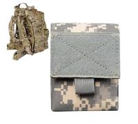 Utility Pouch - Long Lasting Durability, Utility Bag with Hook and Loop, Admin Pouch Dump Drop Poouch | Men Waist Bag Gadget Organizer for Phone Pack Nylon Poouch for Men Fishing Hiking