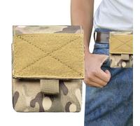 Utility Pouch - Long Lasting Durability, Utility Bag with Hook and Loop, Admin Pouch Dump Drop Poouch | Men Waist Bag Gadget Organizer for Phone Pack Nylon Poouch for Men Fishing Hiking