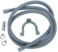 Utiz Kit de tuyau de vidange pour machine à laver, sèche-linge, lave-vaisselle 2,5 m