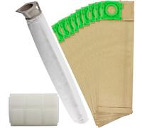 Utiz Lot de 10 Sacs Aspirateur et 2 Filtres, Accessoires pour Aspirateurs Sebo Série X X1 X2 X3 X4 X5 370 470, Alternative au Modèle 5094ER 5093ER