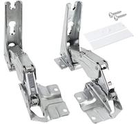 UTIZ Lot de 2 charnières de porte pour réfrigérateur congélateur Bosch Neff Siemens 481147 Côté gauche ou droit