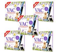 UTIZ Lot de 5 paquets de 30 désodorisants pour aspirateur Lavande - Parfum puissant - Pour tous les aspirateurs à main sans sac et sans sac - 5 x 6
