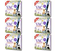 UTIZ Lot de 6 paquets de 36 désodorisants pour aspirateur Lavande - Parfum puissant - Pour tous les aspirateurs à main sans sac et sans sac - Pour les amateurs d'animaux domestiques (6 x 6)