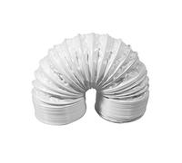 Utiz Tuyau d'échappement universel extra résistant compatible avec les sèche-linge Hotpoint Indesit Creda 10,2 cm x 2,5 m