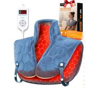UTK Coussin Chauffant Cervicales, Cadeau Maman, Chauffe Epaule Et Nuque Electrique, Chauffe Rapidement en 30 Secondes, Jusqu'À 70 °C, Coussin Chauffant Léger avec Bandoulière, Cadeau Noel Femme