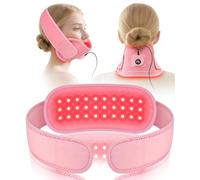 UTK Mâchoire de thérapie par lumière rouge, double longueur d'onde de 660 et 850 nm, énergie infrarouge plus profonde, 6 modes d'alimentation avec mode impulsion, arrêt automatique de 30 minutes