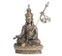 UTLODY Collier de méditation, 1 pièce de Bouddha Poche rétro en Laiton, maître des arachides, Maintien la Paix
