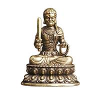 UTLODY Collier de méditation, Statue de Bouddha rétro en Laiton, décoration Table, Collection Artisanale Statue culte Religieux, 1 pièce